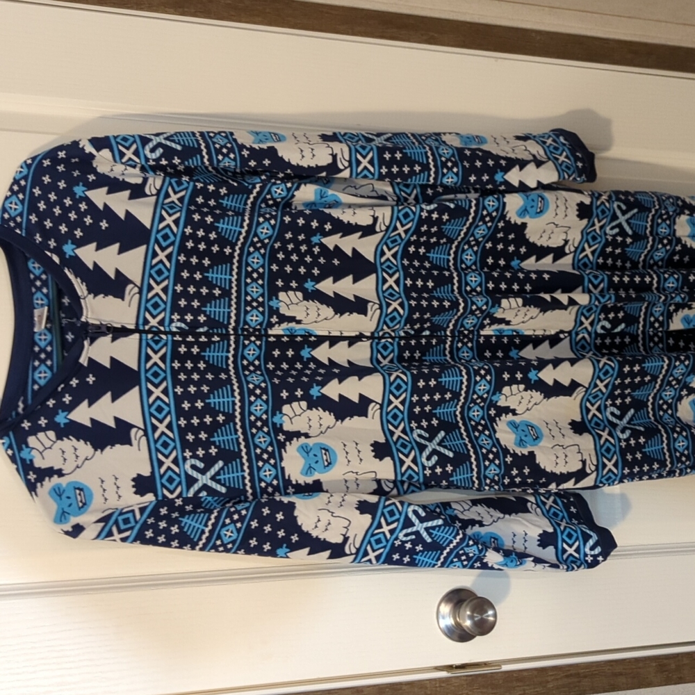 Men's Footed PJs Large